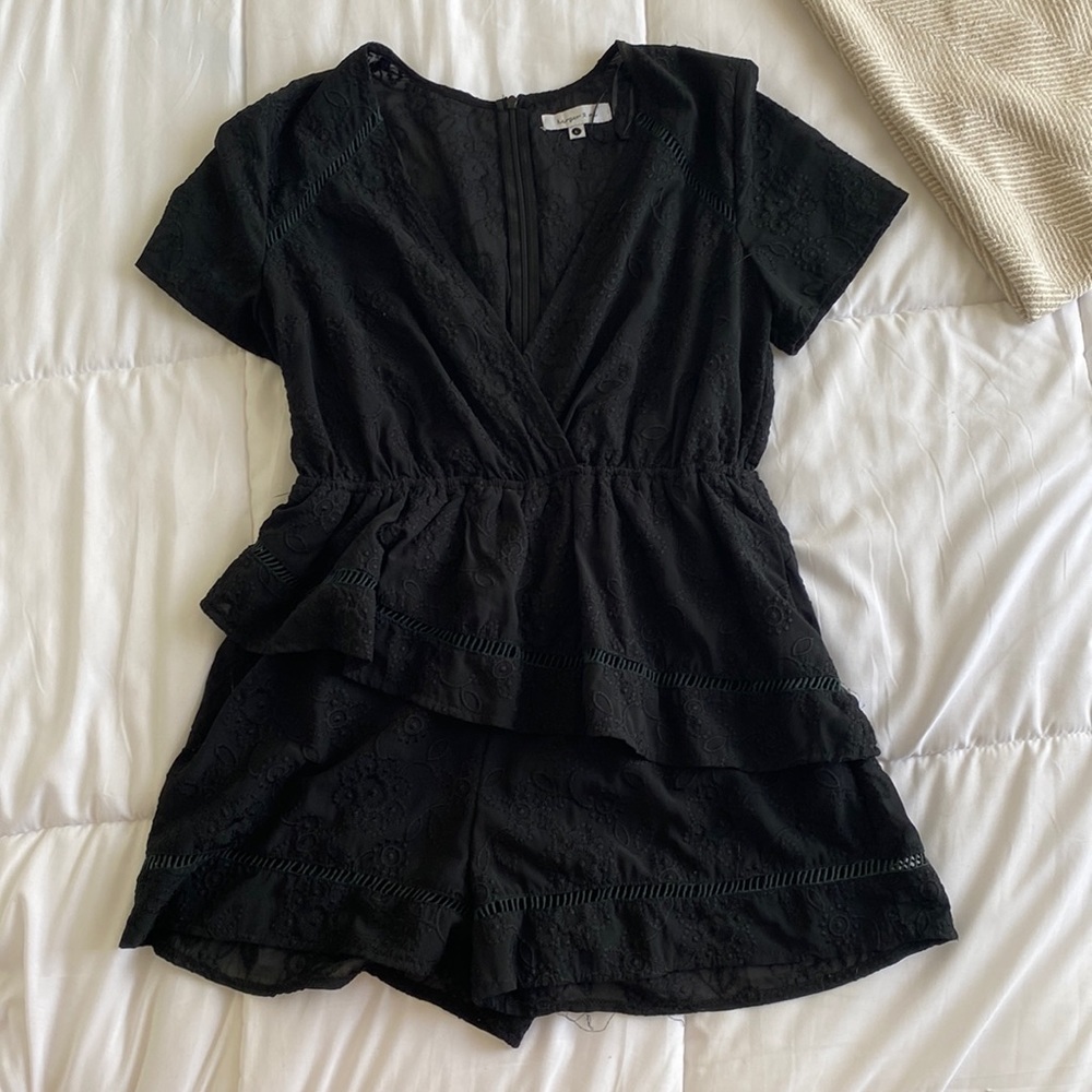‘Harper & Me’ tiered romper (L)